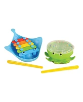 Kaplan Early Learning Octodrum & Dingray Musical Water Toys