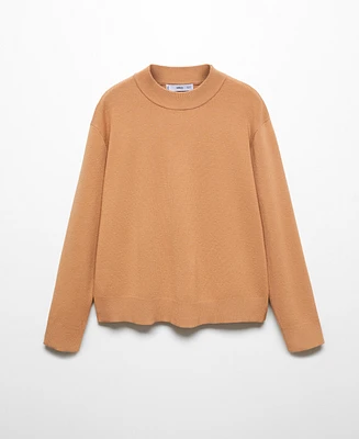 Mango Women's Round-Neck Knitted Sweater