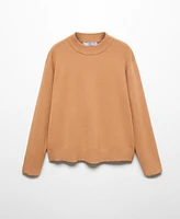 Mango Women's Round-Neck Knitted Sweater