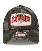 Men's New Era Camo Houston Astros Gameday 9FORTY Adjustable Hat