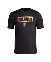 Men's adidas Black Orlando City Sc Local Pop Aeroready T-shirt