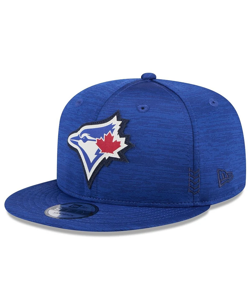 Men's New Era Royal Toronto Blue Jays 2024 Clubhouse 9FIFTY Snapback Hat