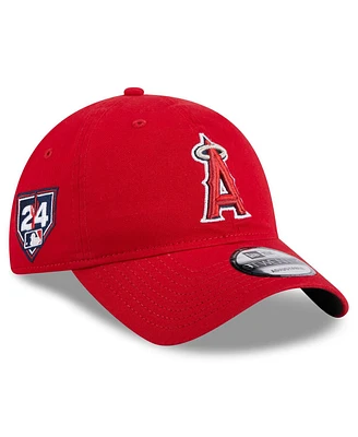 Men's New Era Red Los Angeles Angels 2024 Spring Training 9TWENTY Adjustable Hat