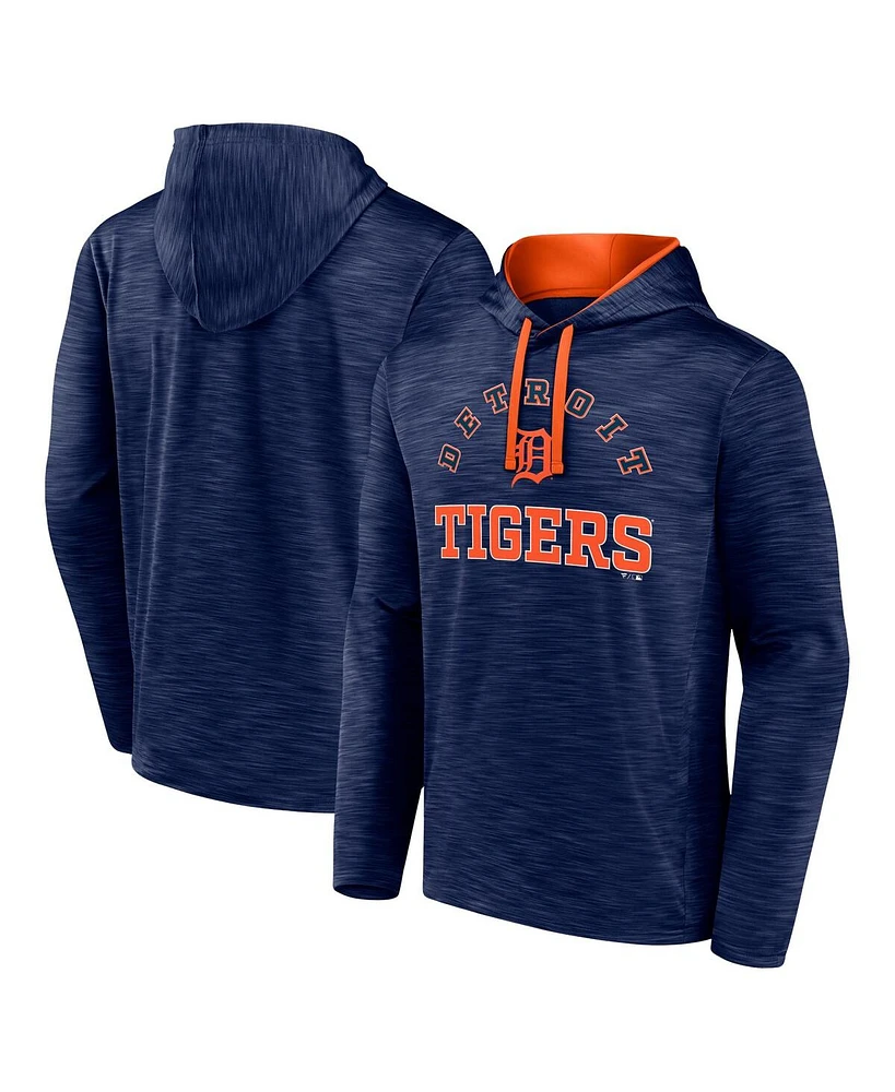 Men's Fanatics Navy Detroit Tigers Seven Games Pullover Hoodie