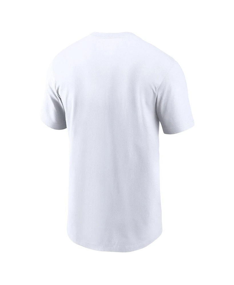 Men's Nike White Kansas City Chiefs Super Bowl Lviii Opening Night T-shirt