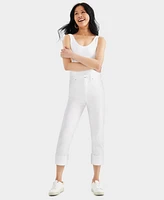 Style & Co Women's High-Rise Cuffed Capri, Created for Macy's