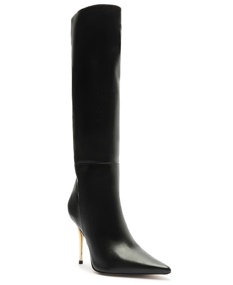 Arezzo Women's The Campaign Over-the-Knee Leather Boots