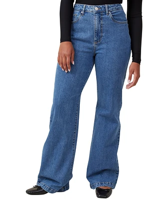 Cotton On Women's Curvy Stretch Bootcut Flare Jeans