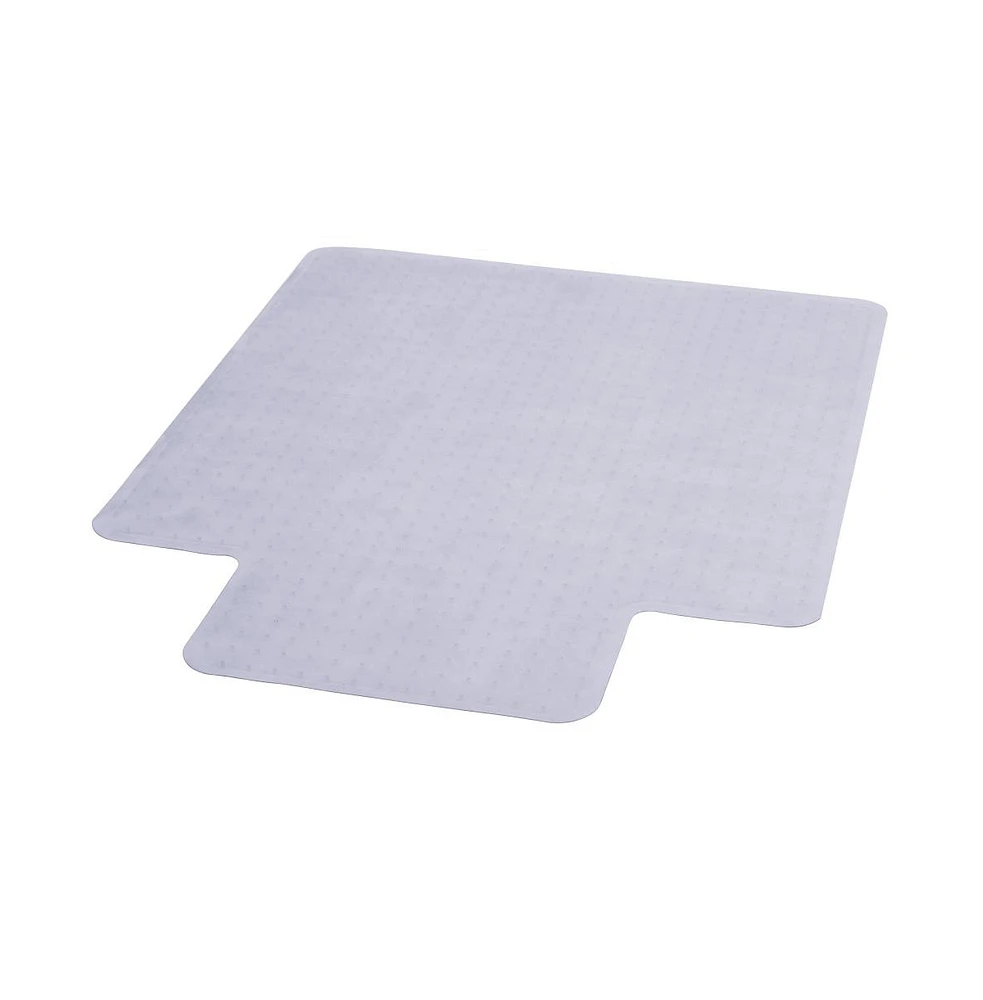 Carpet Chair Mat with Lip and Scuff and Slip Resistant Textured Top