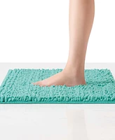 Laura Ashley Astor Chenille 2-Pc. Bath Mat Set