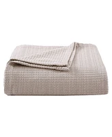 Tommy Bahama Bamboo Woven Cotton Reversible Blanket