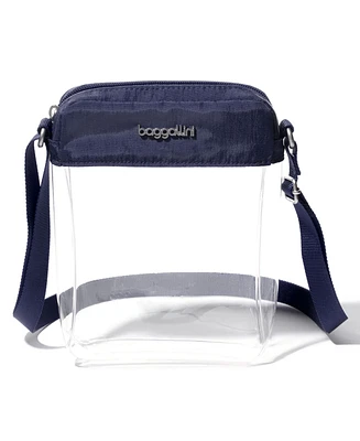 Baggallini Clear Stadium Explorer Crossbody