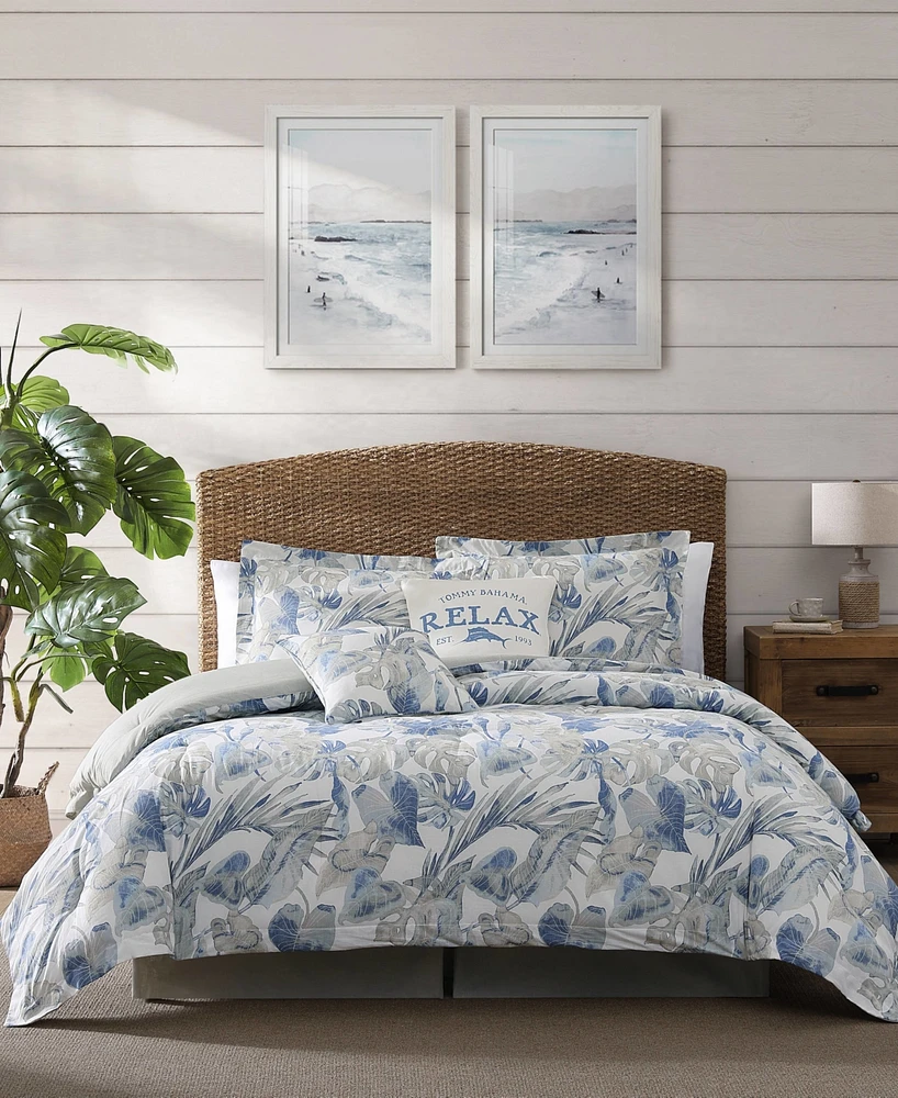 Tommy Bahama Home Raw Coast 4-Pc. Comforter Set, Queen