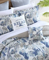 Tommy Bahama Home Raw Coast Cotton Queen 3-Pc. Duvet Cover Set