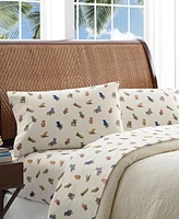 Tommy Bahama Beach Chairs Cotton Percale 4 Piece Sheet Set