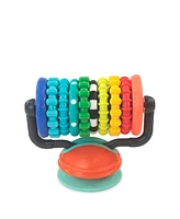 Sassy Eco Rings Around Tray Toy, Made with Plant-Based Plastic, 6+ Months - Assorted Pre