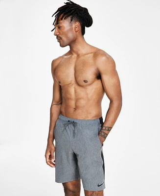 Nike Men's Contend Water-Repellent Colorblocked 9" Swim Trunks