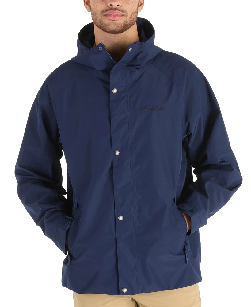 Marmot Men's Cascade Waterproof Full-Zip Hooded Jacket