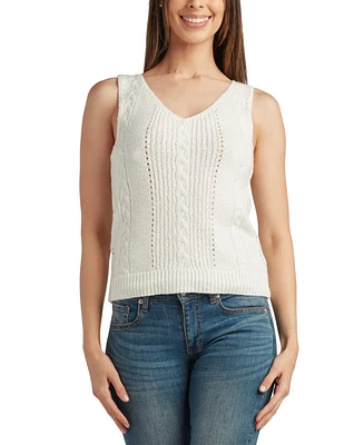 Bcx Juniors' V-Neck Sweater Tank