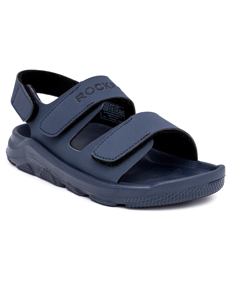 Rockport Little and Big Boys Quillen Open Toe Flat Sandals