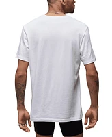 Jordan Men's 2-Pack Flight Base Stretch Cotton Crewneck T-Shirts