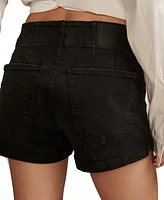 Lucky Brand Women's High Rise Seamed Denim Shorts