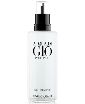 Giorgio Armani Men's Acqua di Gio Profondo Eau de Parfum Refill, 5 oz.