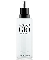 Giorgio Armani Men's Acqua di Gio Profondo Eau de Parfum Refill, 5 oz.