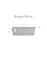 Ecopots Bruges Indoor and Outdoor Modern Flower Pot Planter