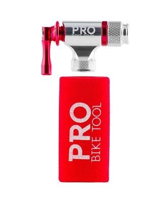 Pro Bike Tool CO2 Inflator for Presta and Schrader Valves Bicycle Tire Pump