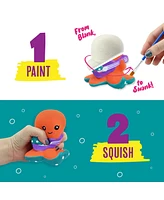 Doodle Hog Octopus Squishy Painting Kit - Squishy Toys for Kids, Squishies for Kids - Slow Rise Squishy Animals