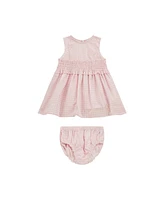 Guess Baby Girl Dress and Coordinating Diaper Cover