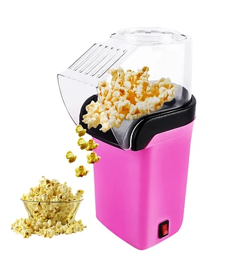 5 Core Popcorn Machine 16 Cup Capacity Hot Air Popper Mini Portable Tabletop Electric Pop Corn Maker Maquina Para Hacer Palomitas De Maiz For Home Mov