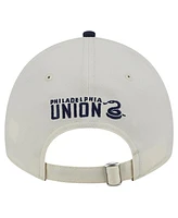 Men's New Era White Philadelphia Union 2024 Kick Off Collection 9TWENTY Adjustable Hat