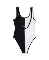 Women's G-iii 4Her by Carl Banks Black San Francisco 49ers Last Stand One-Piece Swimsuit