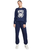 Nike Women's Sportswear Club Fleece Oversized Mid-Rise Sweatpants