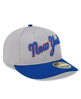 Men's New Era York Mets 2024 Batting Practice Low Profile 59FIFTY Fitted Hat