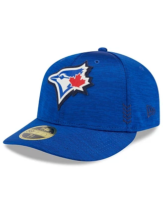 Men's New Era Royal Toronto Blue Jays 2024 Clubhouse Low Profile 59FIFTY Fitted Hat