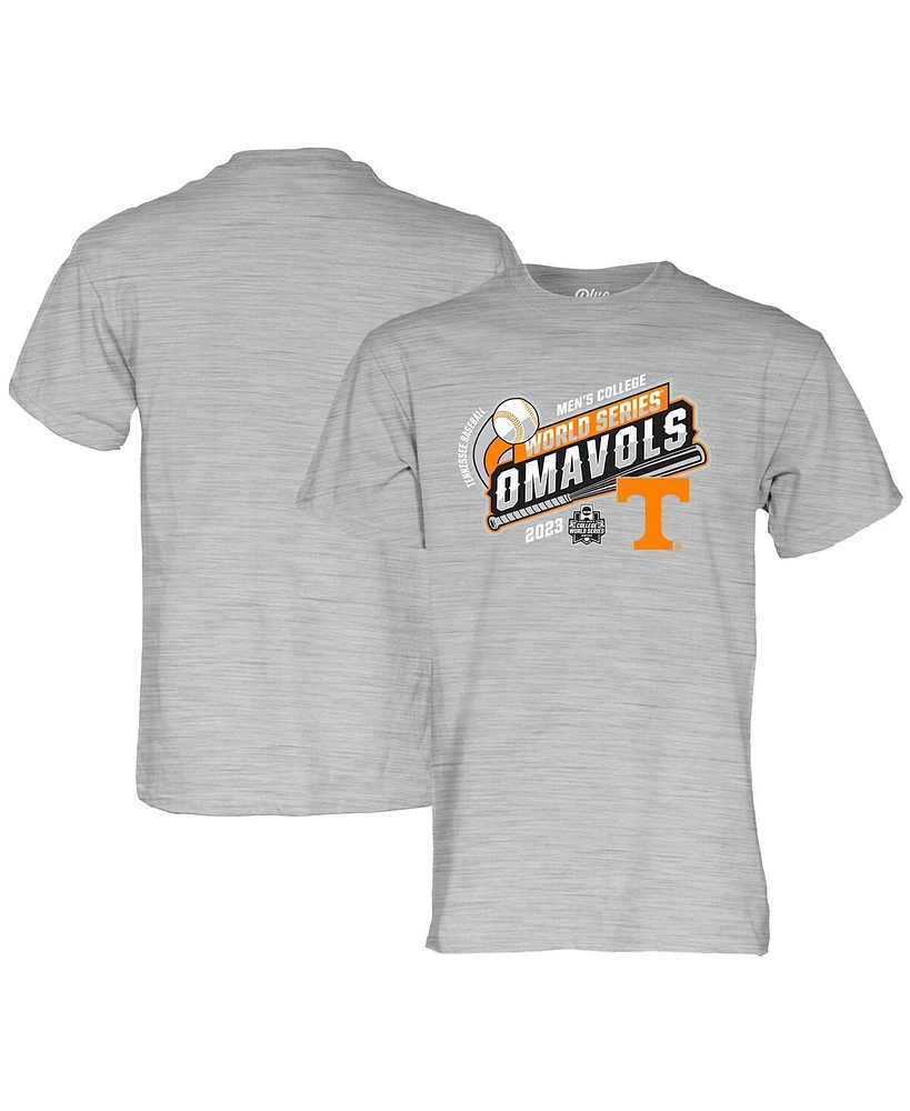 Blue 84 Gray Tennessee Volunteers 2023 Ncaa Men's Baseball College World Series T-shirt