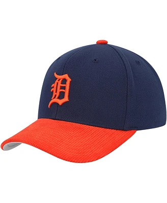 Men's Mitchell & Ness Navy Detroit Tigers Corduroy Pro Snapback Hat