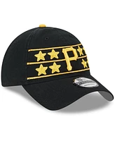 Men's New Era Black Pittsburgh Pirates 2024 Batting Practice 9TWENTY Adjustable Hat