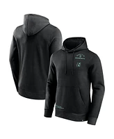 Fanatics Men's Black Seattle Sounders Fc Halftime Pullover Hoodie