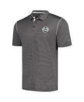 Men's Colosseum Black Colorado State Rams Cameron Polo Shirt