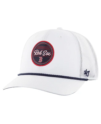 Men's '47 Brand White Boston Red Sox Fairway Trucker Adjustable Hat