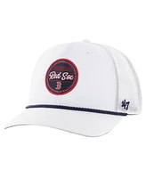 Men's '47 Brand White Boston Red Sox Fairway Trucker Adjustable Hat