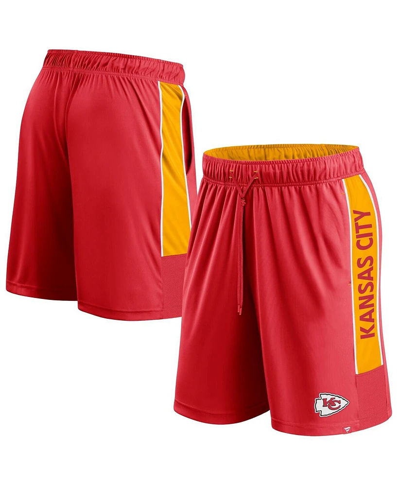 Men's Fanatics Red Kansas City Chiefs Win The Match Shorts