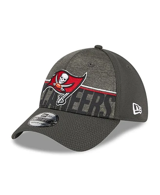 Men's New Era Pewter Tampa Bay Buccaneers 2023 Nfl Training Camp 39THIRTY Flex Fit Hat