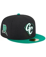 Men's New Era Black Dayton Dragons Theme Nights Gem City 59FIFTY Fitted Hat