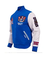 Men's Pro Standard Royal Morgan State Bears Homecoming Varsity Full-Snap Jacket