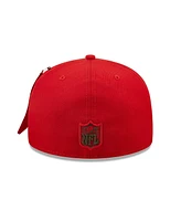 Men's New Era x Alpha Industries Scarlet Tampa Bay Buccaneers 59FIFTY Fitted Hat